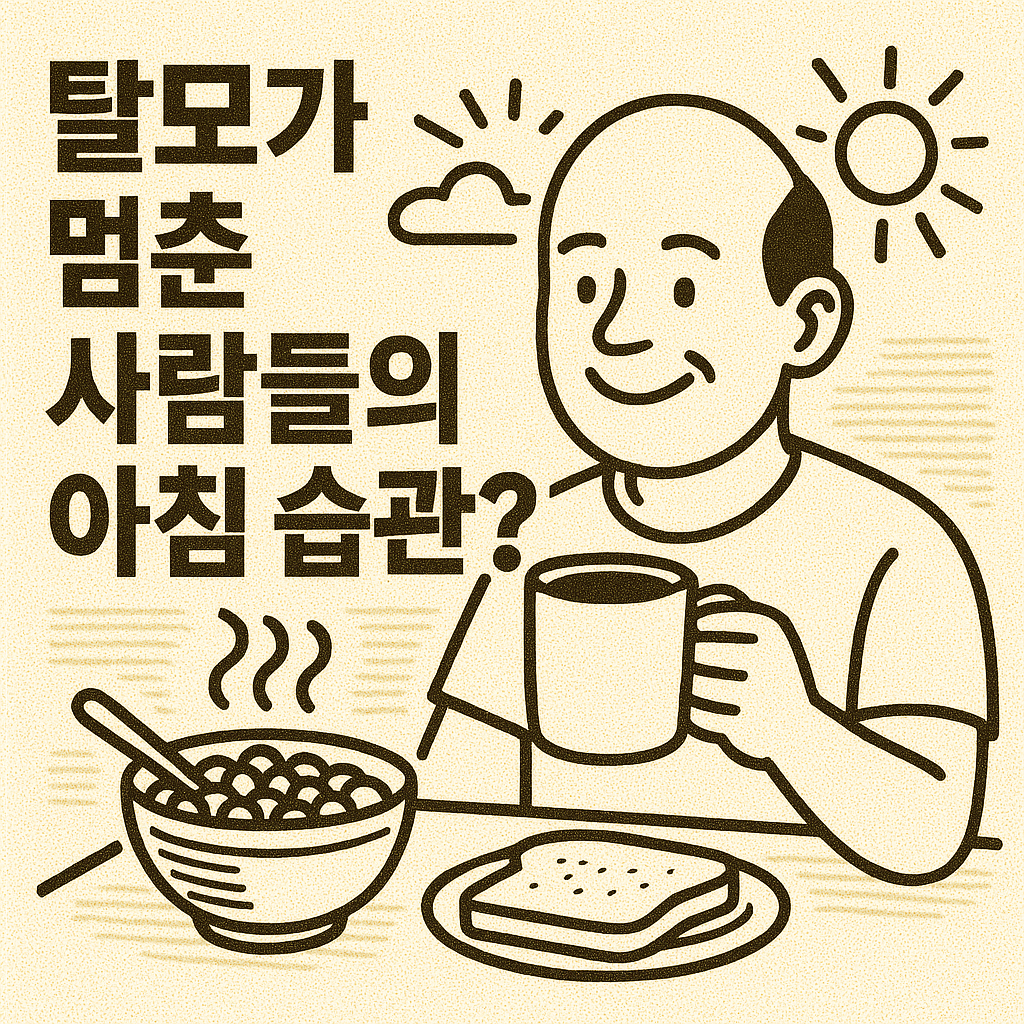 탈모가 멈춘 사람들의 아침 습관? 프로페시아 효과 높이는 실천법